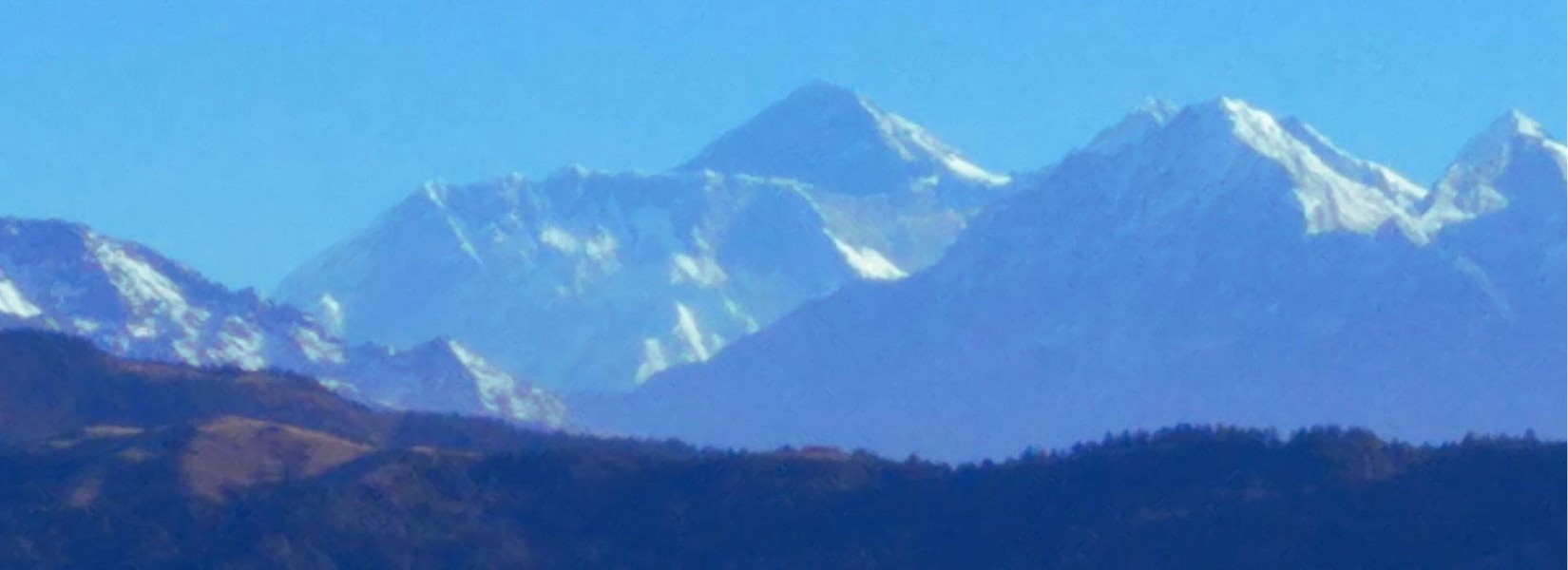 Mount Everest View From Pikey Peak Trek